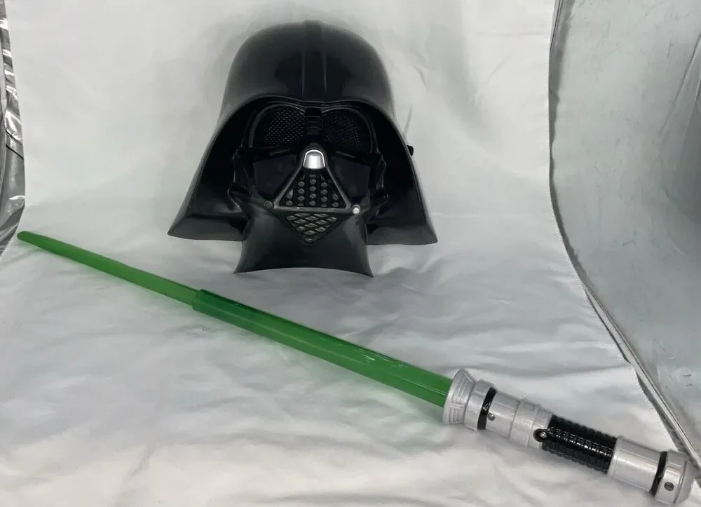 STAR WARS HASBRO GREEN LIGHT SABER 2018 WORKS